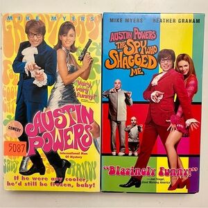 Austin Powers VHS Cassette Tapes